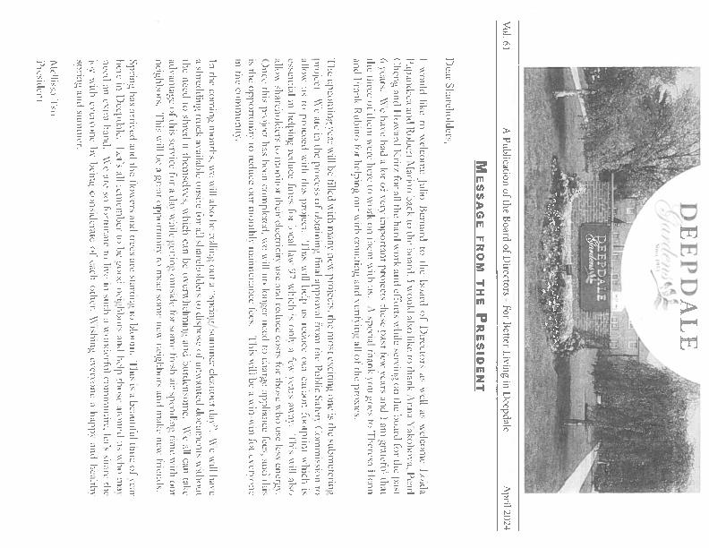 Newsletter May 24
